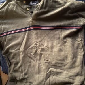 American Eagle Outfitters Dark Olive Polo Shirt